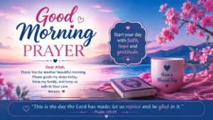 Good Morning Prayer