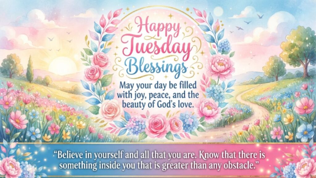 Happy Tuesday Blessings Images