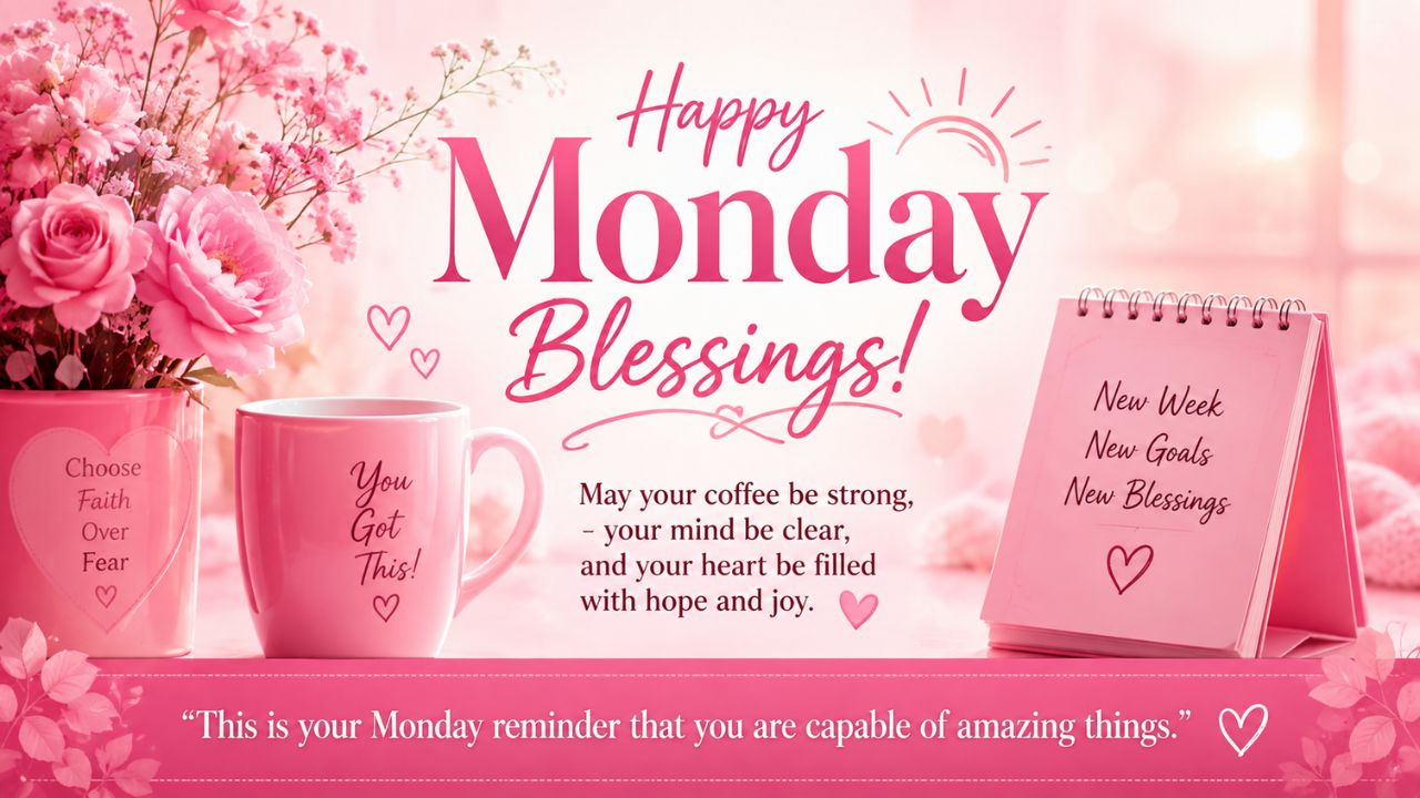 Meaningful encouragement positive inspirational monday blessings