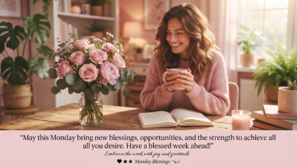 New week good morning monday blessings