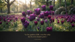 Elegant Tulip Quotes