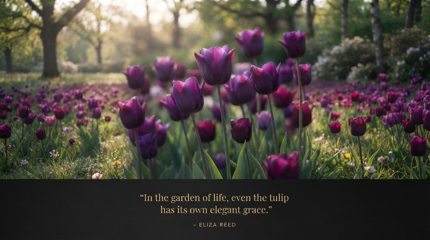 Elegant Tulip Quotes