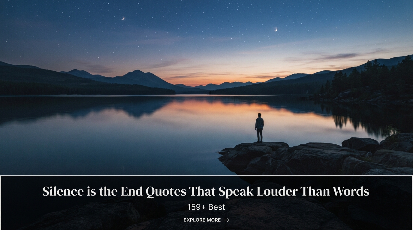 Silence the End Quotes