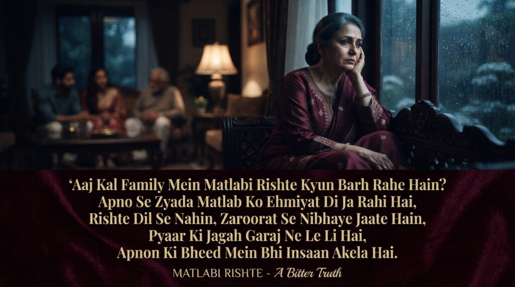 aj-kal-family-mein-matlabi-rishte-kyun-barh-rahe-hain