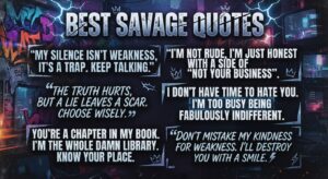 best-savage-quotes