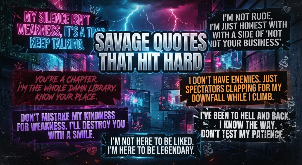 short-savage-quotes